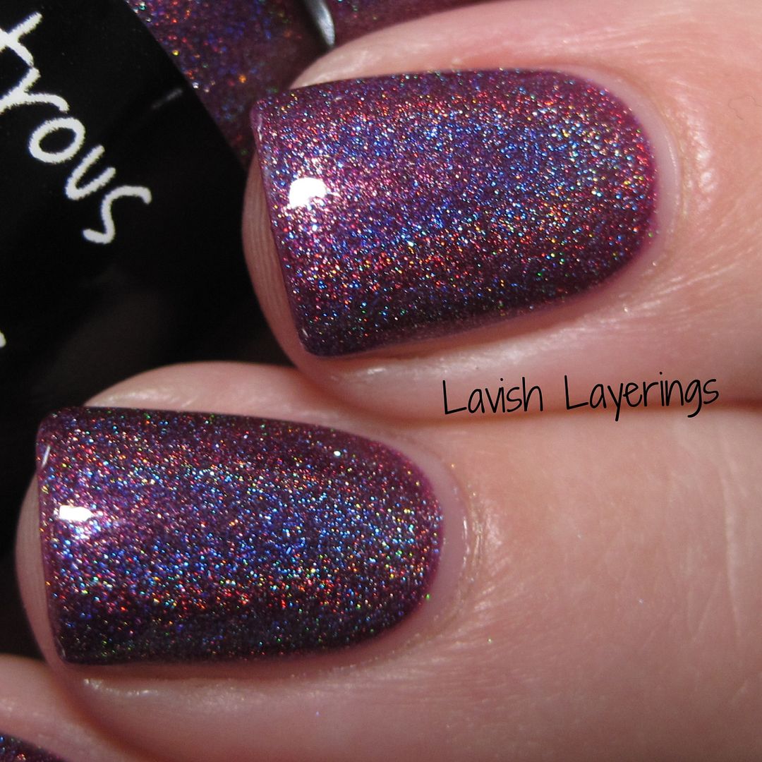 Lavish Layerings CrowsToes Nail Color The Holographic Principle Collection